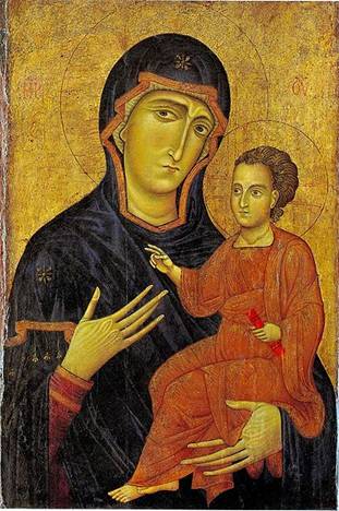 Madonna and Child ca. 1230 by Berlinghiero Berlinghieri fl. 1228-1236 The Metropolitan Museum of Art New York NY